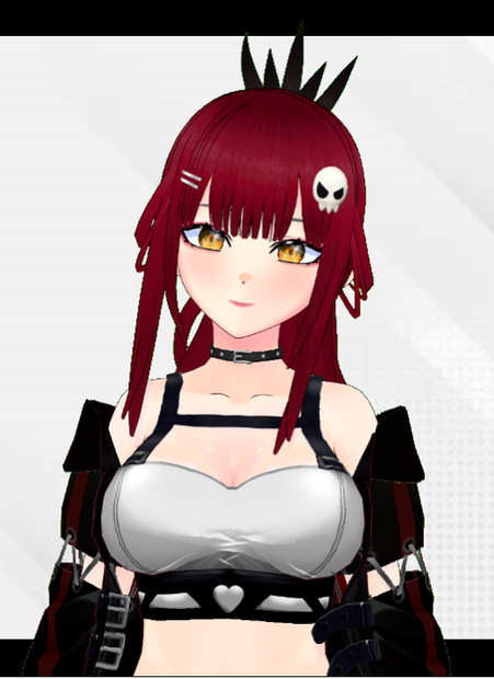 【VRMモデル】VTuber用フルリグ 3Dモデル “Rikka” ARKit対応 VTubing 配信向け
