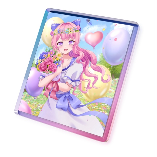 2周年記念アクリルキーホルダー - しとめるshop - BOOTH