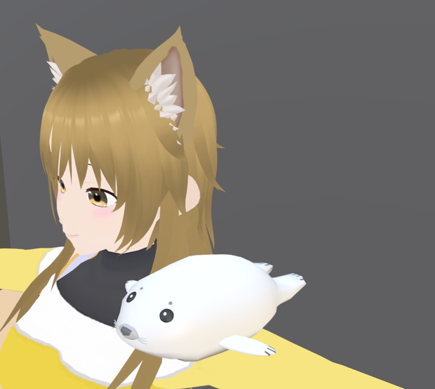 【VRChat】アザラシ【3Dモデル】