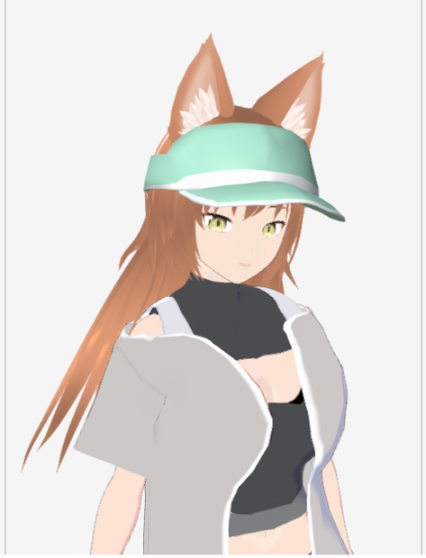 【VRChat】サンバイザー【3Dモデル】Vo._４０_