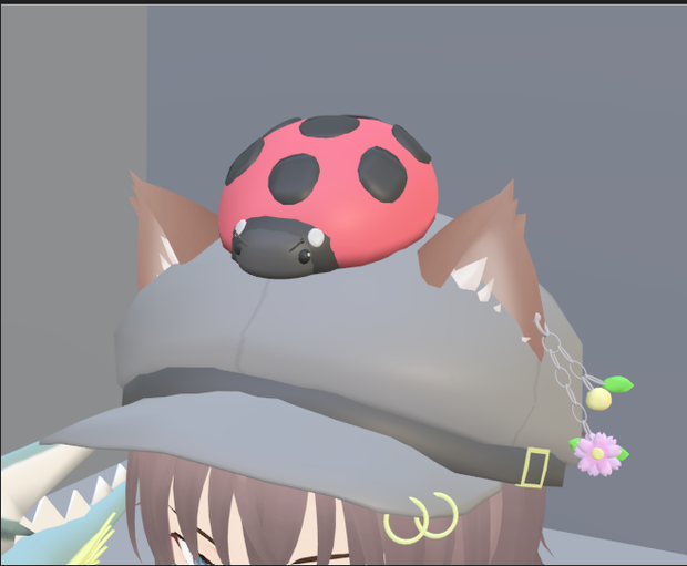 【VRChat】てんとう虫 【3Dモデル】Vo._114_