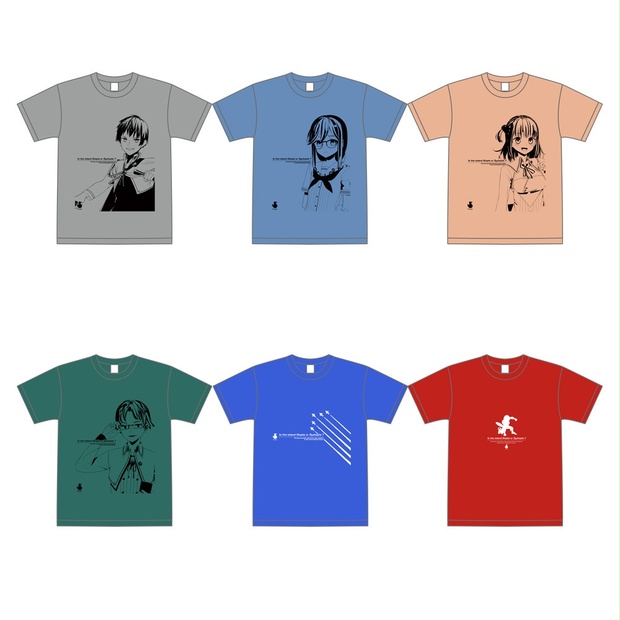 ぬきたし Tシャツ　2枚セット【未開封】 ぬきたし2 新作2020夏Tシャツ - Qruppo Shop - BOOTH