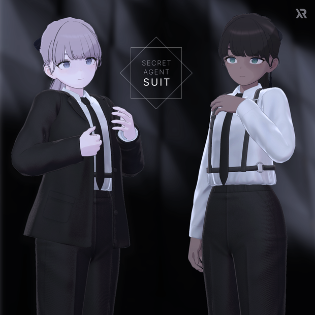 【3Dモデル】Secret Agent Suit For Lapwing