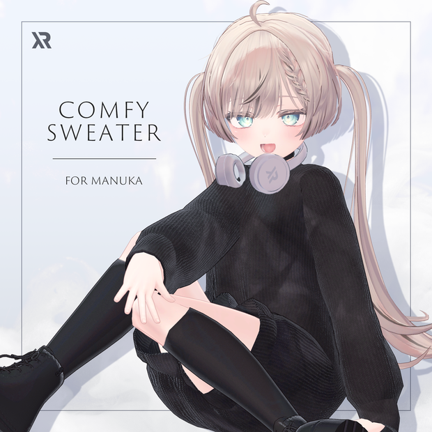 【3Dモデル】Comfy Sweater_Manuka