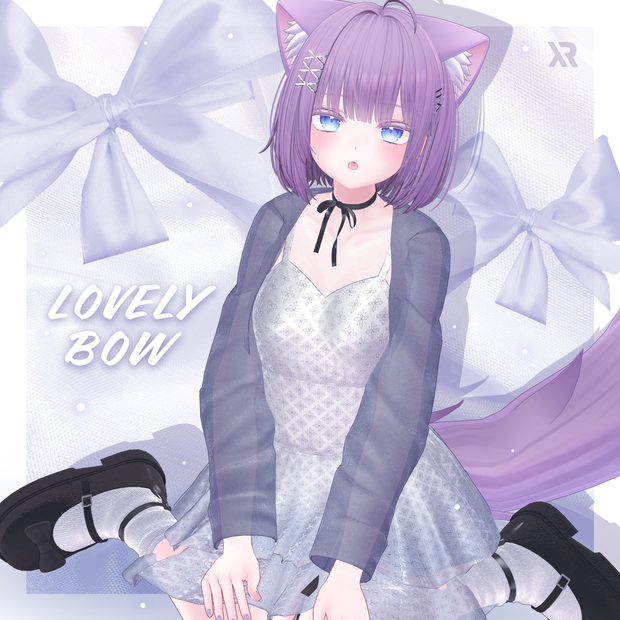 【3Dモデル】Lovely Bow_3 Avatar