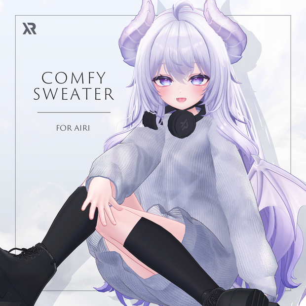 【3Dモデル】Comfy Sweater_Airi