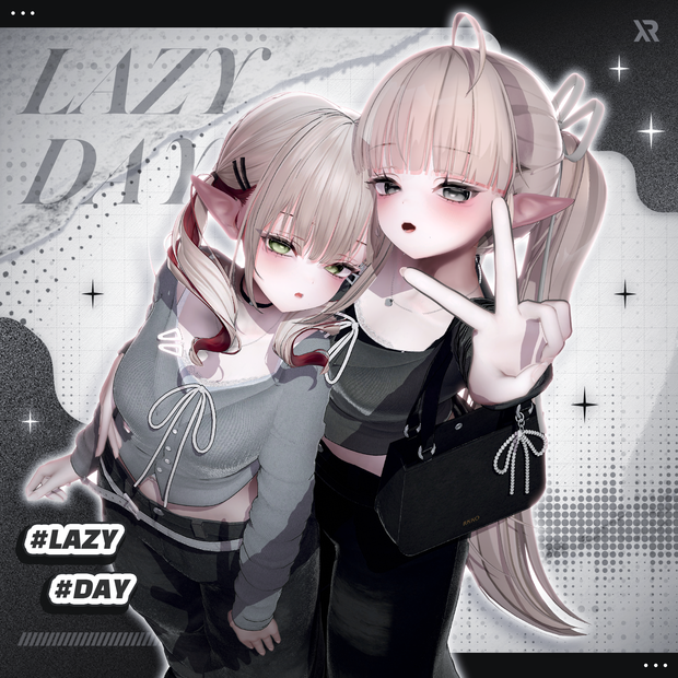 【3Dモデル】Lazy Daywear (9 Avatar)