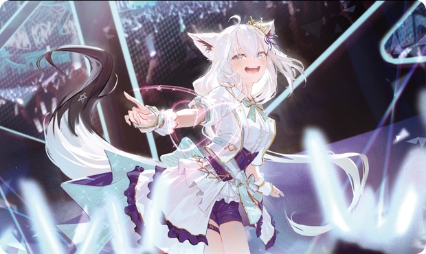 ホロライブ 白上フブキ プレイマット スリーブ 46-MA0124-13 ブランド通販サイト ホロライブ 白上フブキ 46-MA0124-13