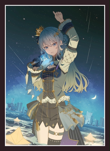 未確認スリーブプレイマットホロライブ星街すいせい U1B