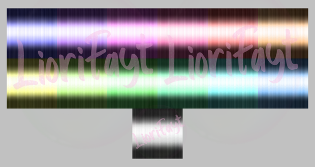 Glow Hair Textures