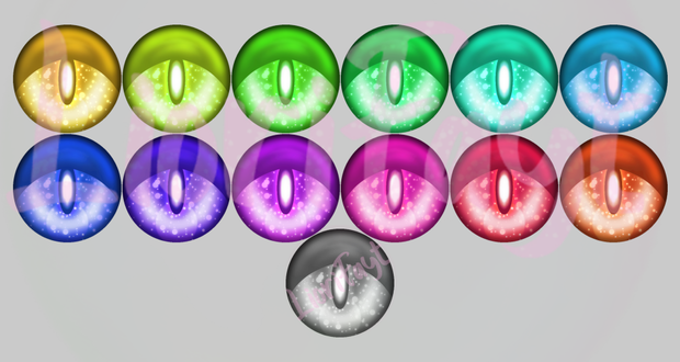 Bokeh Eye Textures