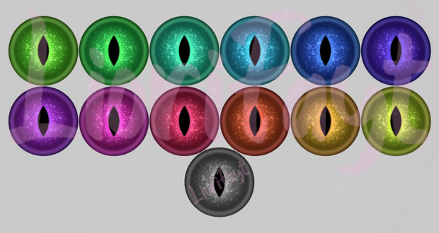 Amphibian Eye Textures