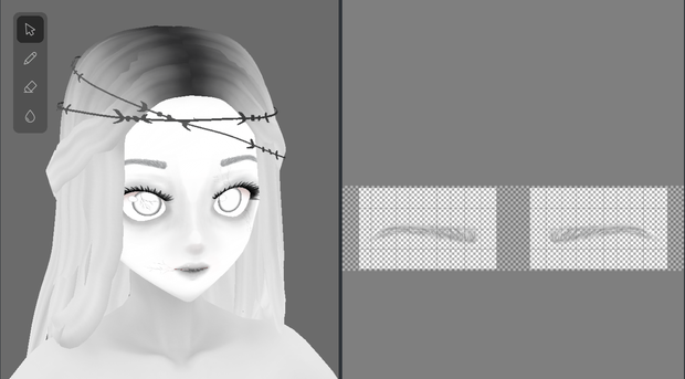 eyebrows || 眉毛