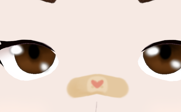 plaster on the nose || 鼻のしっくい VRoid
