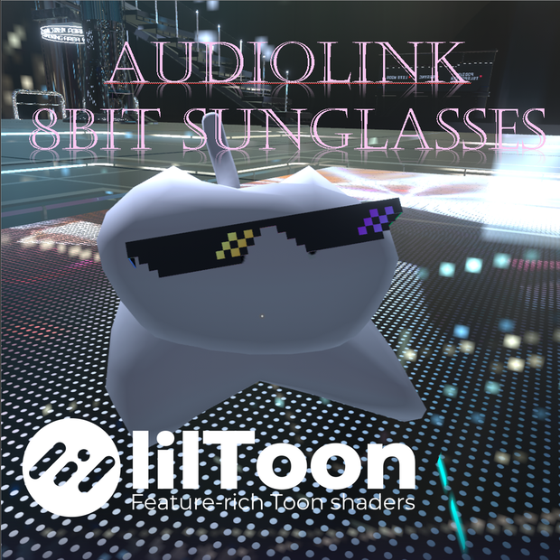 Audiolink対応8bit sunglasses_Lawdamassy式