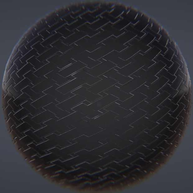 Carbon Fiber(カーボンファイバー) Normal Map