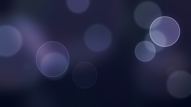 Blue Bokeh Lights