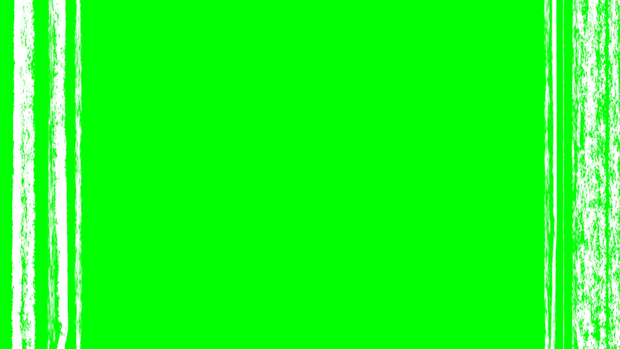 Vertical Pencil Lines Green Screen
