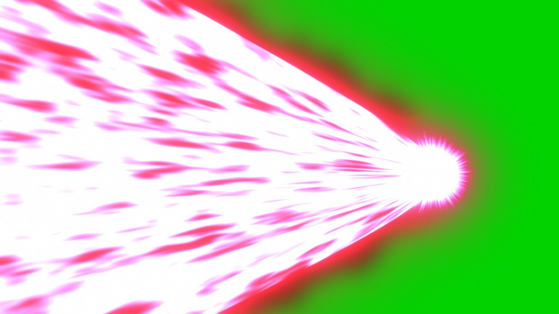 Red Beam Green Screen 2