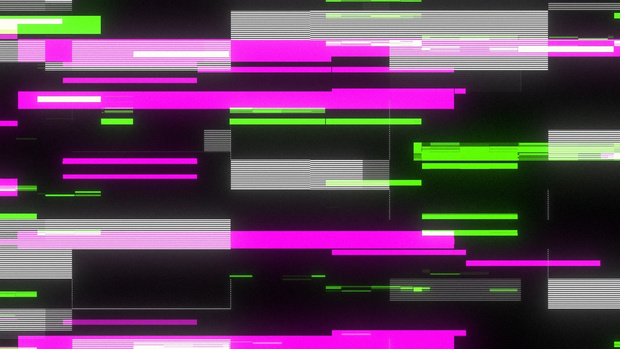 Glitch Noise Footage 3