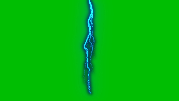 Lightning Strike Effect Green Screen 7