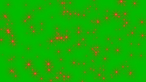 Glitter Stars Effect Green Screen 5