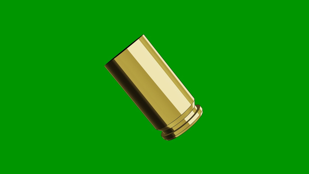 Anime Bullet Cartridge Green Screen Loop 2