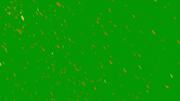 Fire Spark Green Screen 5