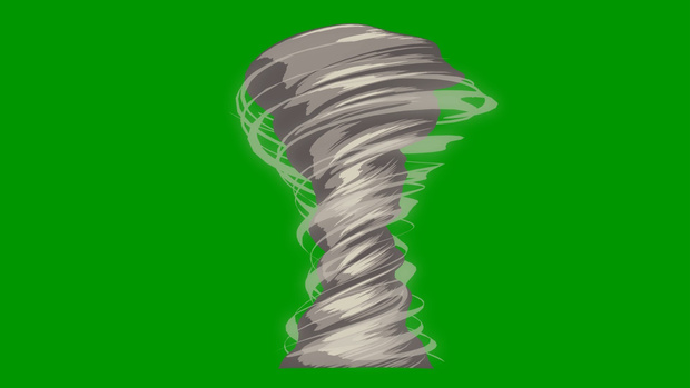 Anime Tornado Loop