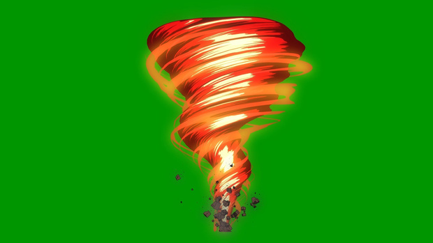 Anime Tornado Loop 6