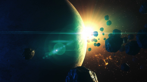 Space Scene Footage 3