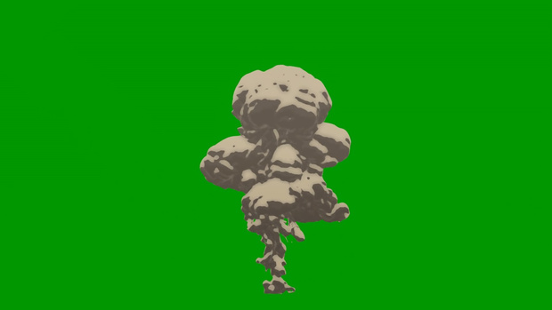 Anime Smoke Effect Green Screen 5