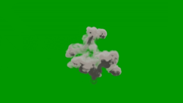 Anime Smoke Effect Green Screen 8