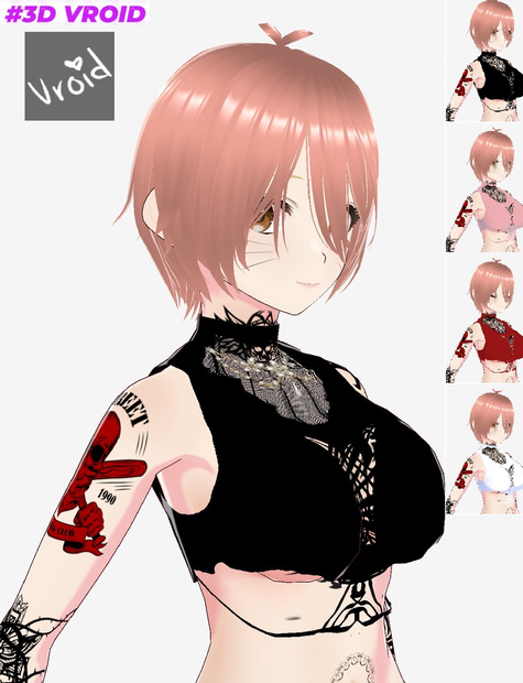 Vroid: Fashion  Croptop