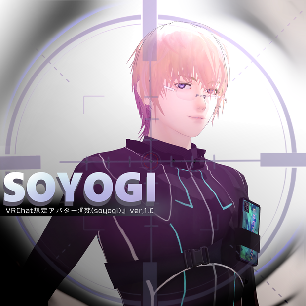 【VRChat対応3Dモデル】梵 [soyogi] 