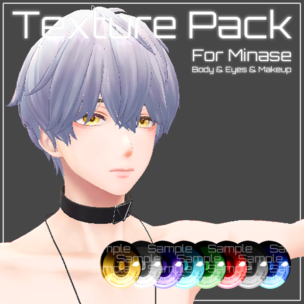 [VRChat] Minase's Texture / Body, Eyes, Make up