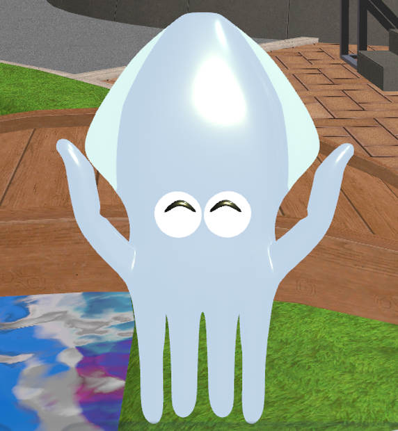 くにゃくにゃイカ（VRMアバター）