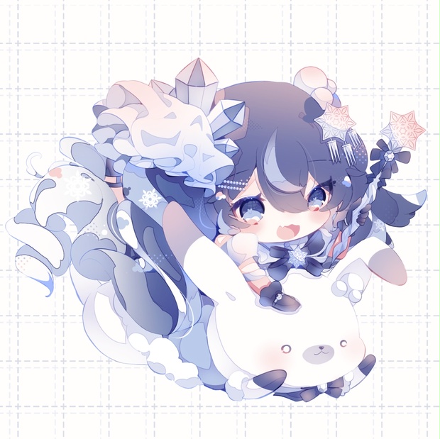 雪ミク2025アクリルキーホルダー - fuyutsukigato - BOOTH