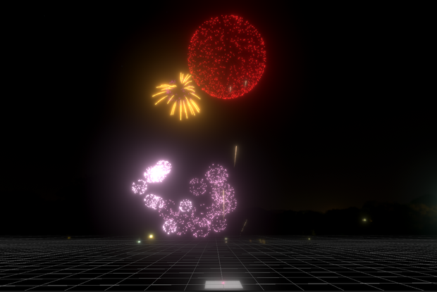 【VRC】打ち上げ花火 ワールド・アバター向け
