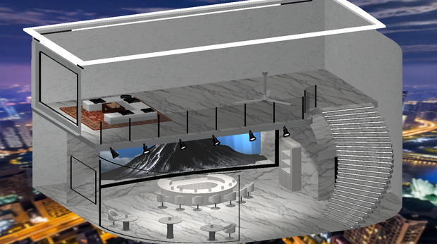 VRC用ワールド　Bar02