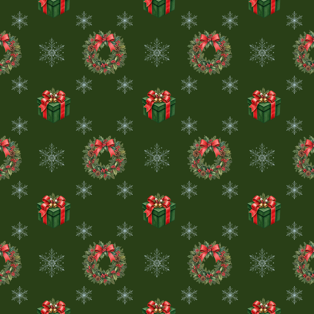 クリスマスデジタルペーパー色違い10枚セット