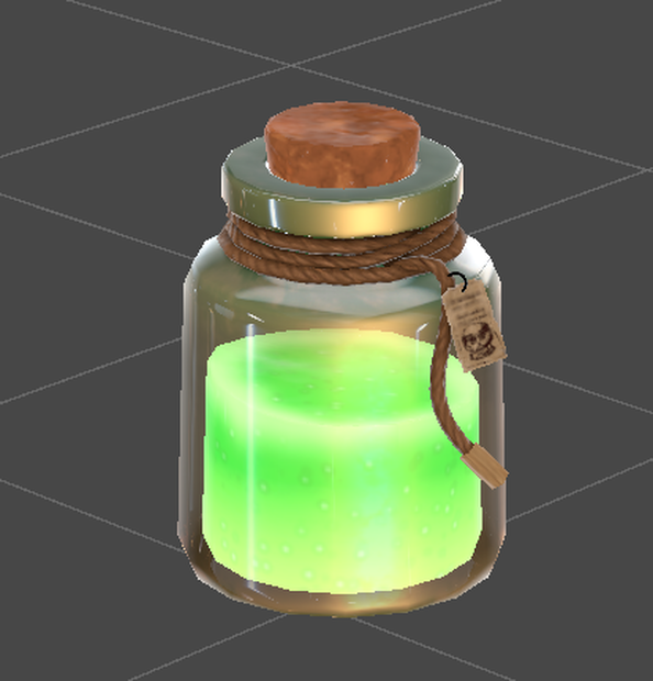 緑ポーション/Potion Bottle - Green