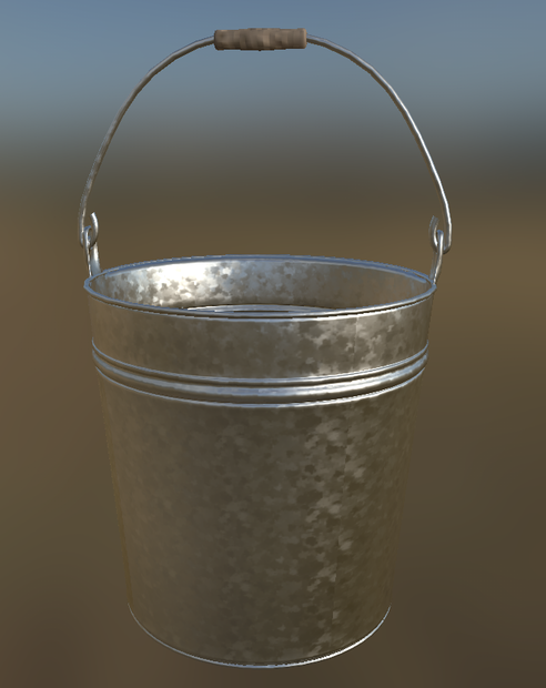 金属のバケツ／Metal Bucket ※更新情報あり