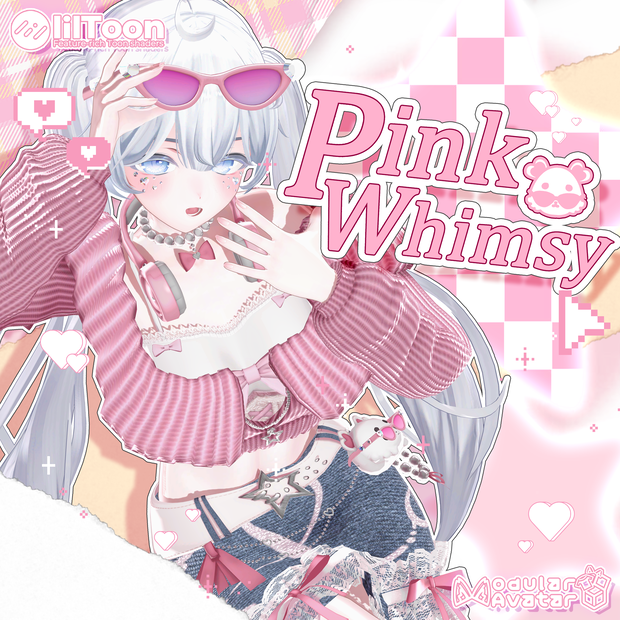 🫧 【10アバター対応】 PinkWhimsy 🩷