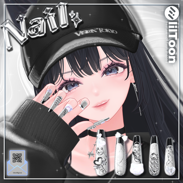 Udon Nail No.2【22アバター対応】