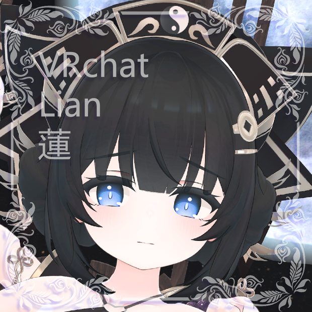オリジナルモデル「蓮ー(Lian)」-vrchat