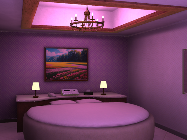 【3D 背景】ラブホテル【Unity UniversalRP用】