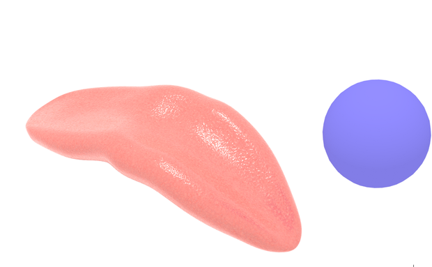 【blenderデータ】リグ入り舌モデル