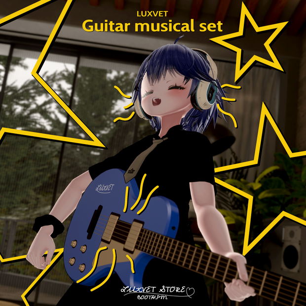 Luxvet Guitar Set【Luxvet ギターセット】【Liltoon対応 / MA対応 / プレイアブルシステム搭載 / カスタマイズ可能】