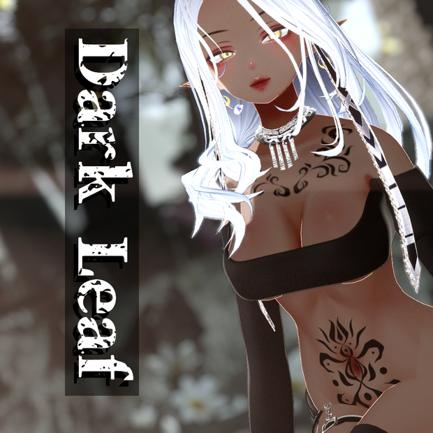 【VRChat】Dark Leaf/Tattoo #DVLS_E
